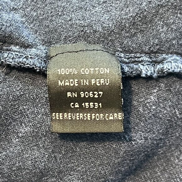 Compliments Women’s Chambray Pullover Embroidered Tunic Top Size XL Blue - Picture 8 of 12